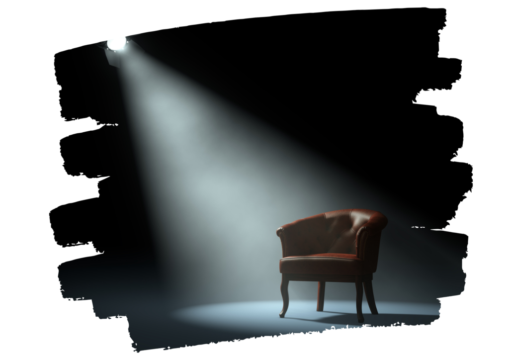 Poltrona iluminada